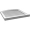 Ekena Millwork Arch Top Surface Mount PVC Gable Vent: Functional, w/ 2"W x 2"P Brickmould Sill Frame, 24"W x 24"H GVPAR24X2403SF - alternate 4